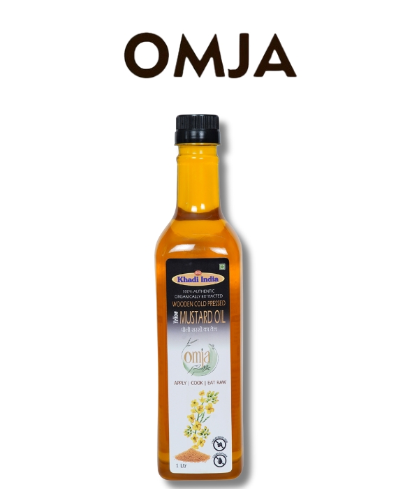 Yellow Mustard Wooden Cold Pressed Oil