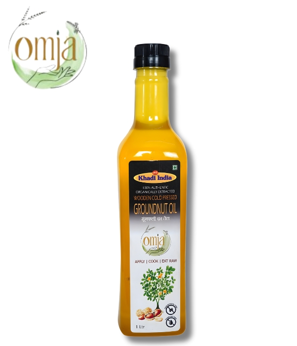 Groundnut Wooden Cold Pressed Oil